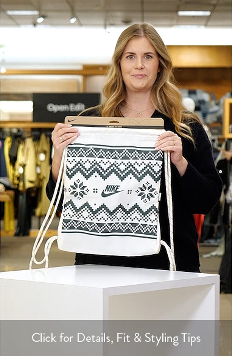 Heritage Drawstring Bag, sales video thumbnail