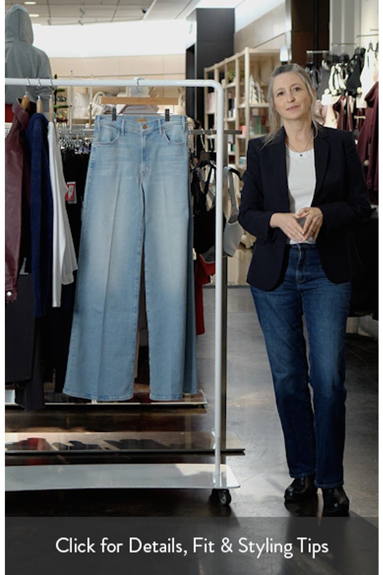 The Hustler Roller Sneak High Waist Wide Leg Jeans video
