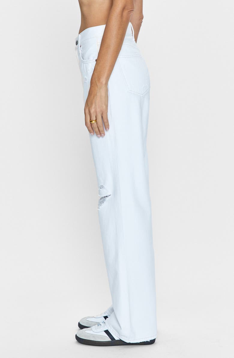 Pistola Grayson Ripped Wide Leg Jeans, Alternate, color, 