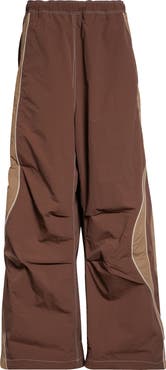 ERL Gender Inclusive UFO Nylon Wide Leg Track Pants