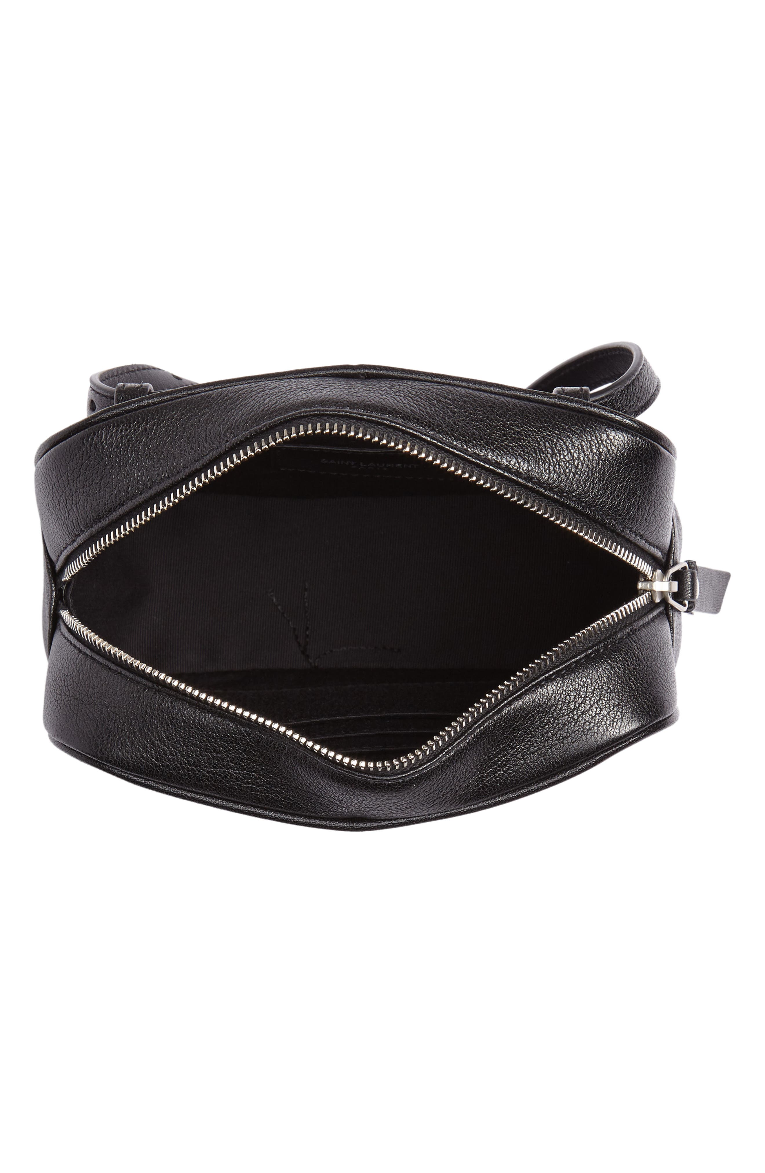 Saint Laurent Loulou Tassel Leather Belt Bag, Alternate, color, 