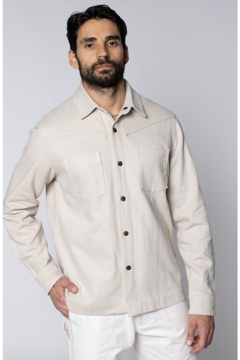 Bronco Button Up, Alternate, color, Hay