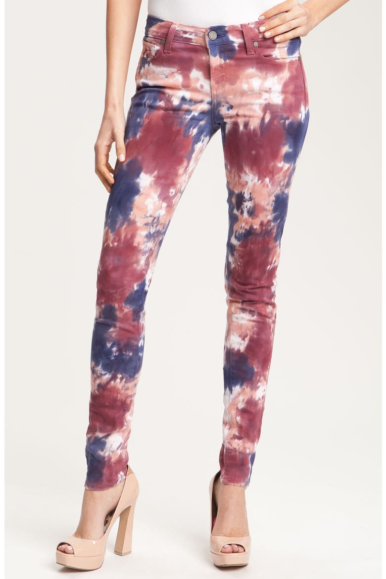 Denim 'Verdugo' Stretch Denim Leggings, Alternate, color, TUMBLE
