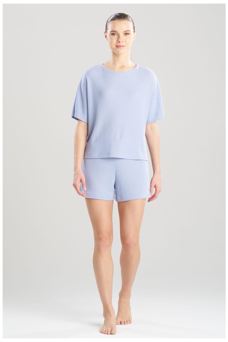 Mila Waffle Everywhere Wedge Top, Main, color, FRENCH BLUE