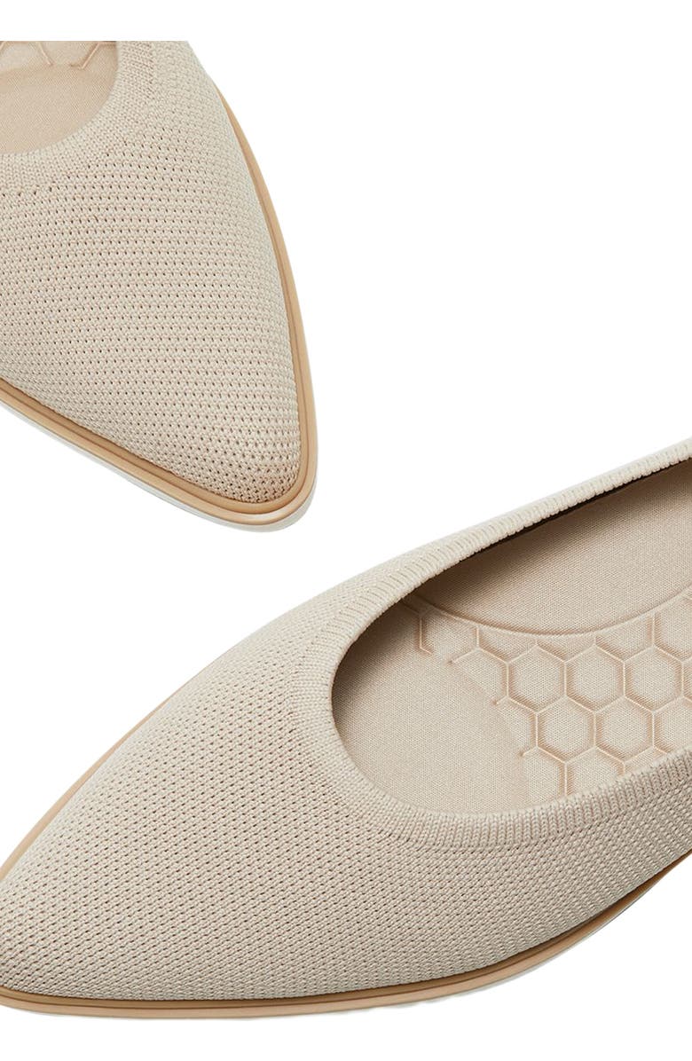 VIVAIA Pointed-Toe All-Day Standing Flats, Alternate, color, Almond