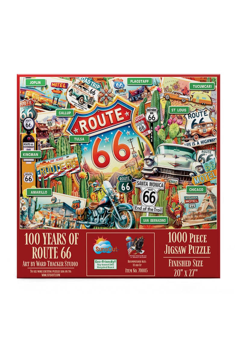 100 years of Route 66 1000, Alternate, color, Multicolor