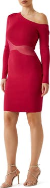 Marciano Sol Long Sleeve Body-Con Dress