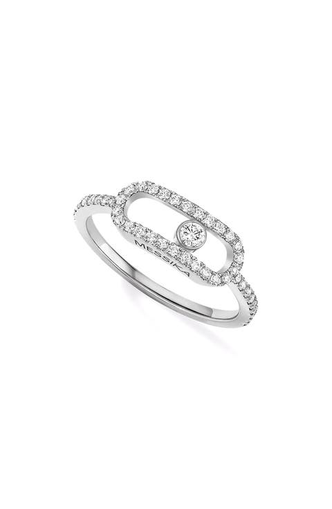 Move Uno Pavé Diamond Ring
