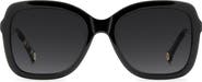 Carolina Herrera 56mm Gradient Square Sunglasses
