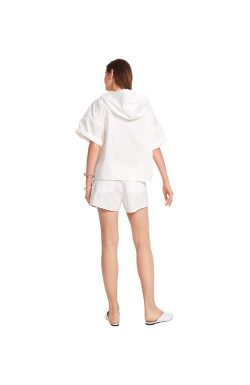 Ansea The Anorak Shirt In White
