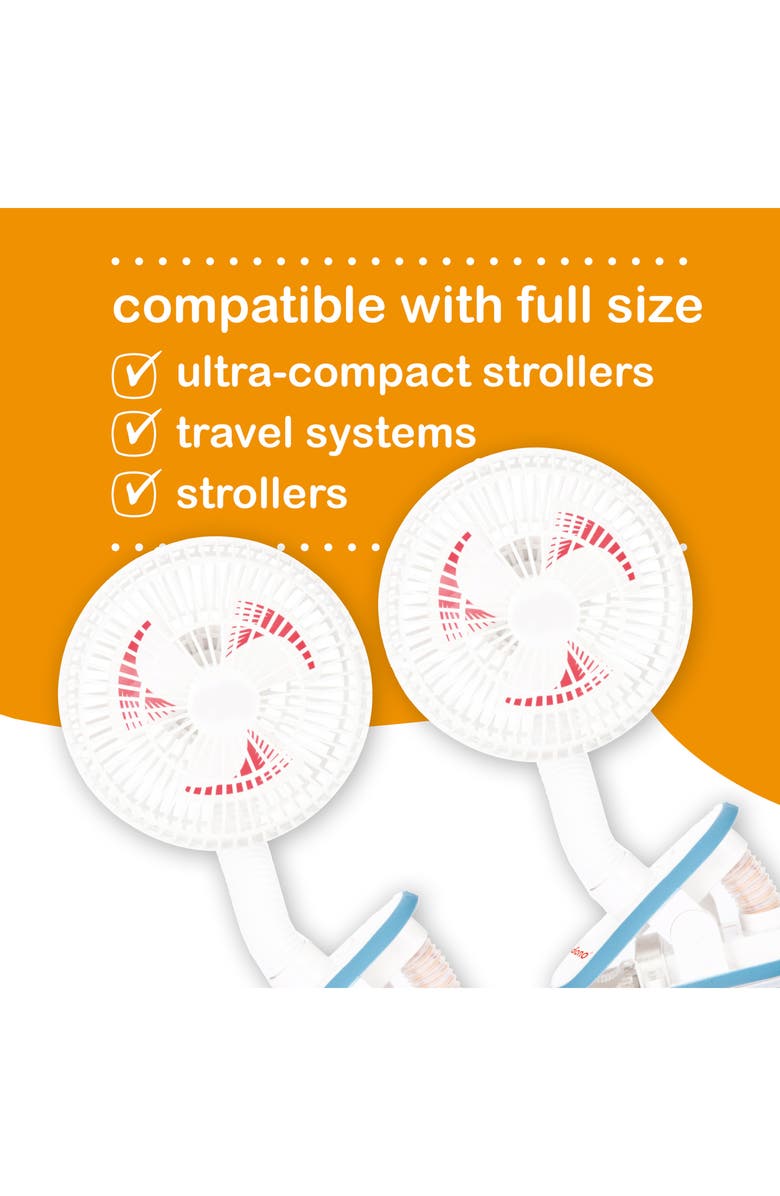 Diono Set of 2 Stroller Fans, Alternate, color, 