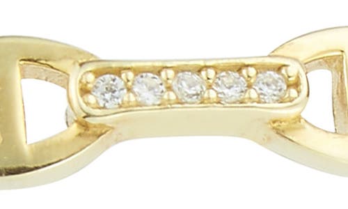 Chloe & Madison Chloe And Madison Link Bangle In Gold