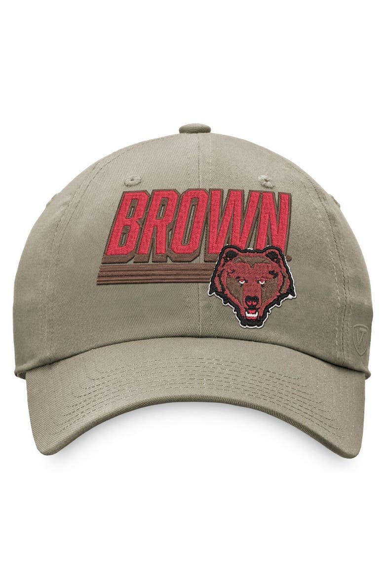 Men's Top of the World Khaki Brown Bears Slice Adjustable Hat, Alternate, color, Khaki
