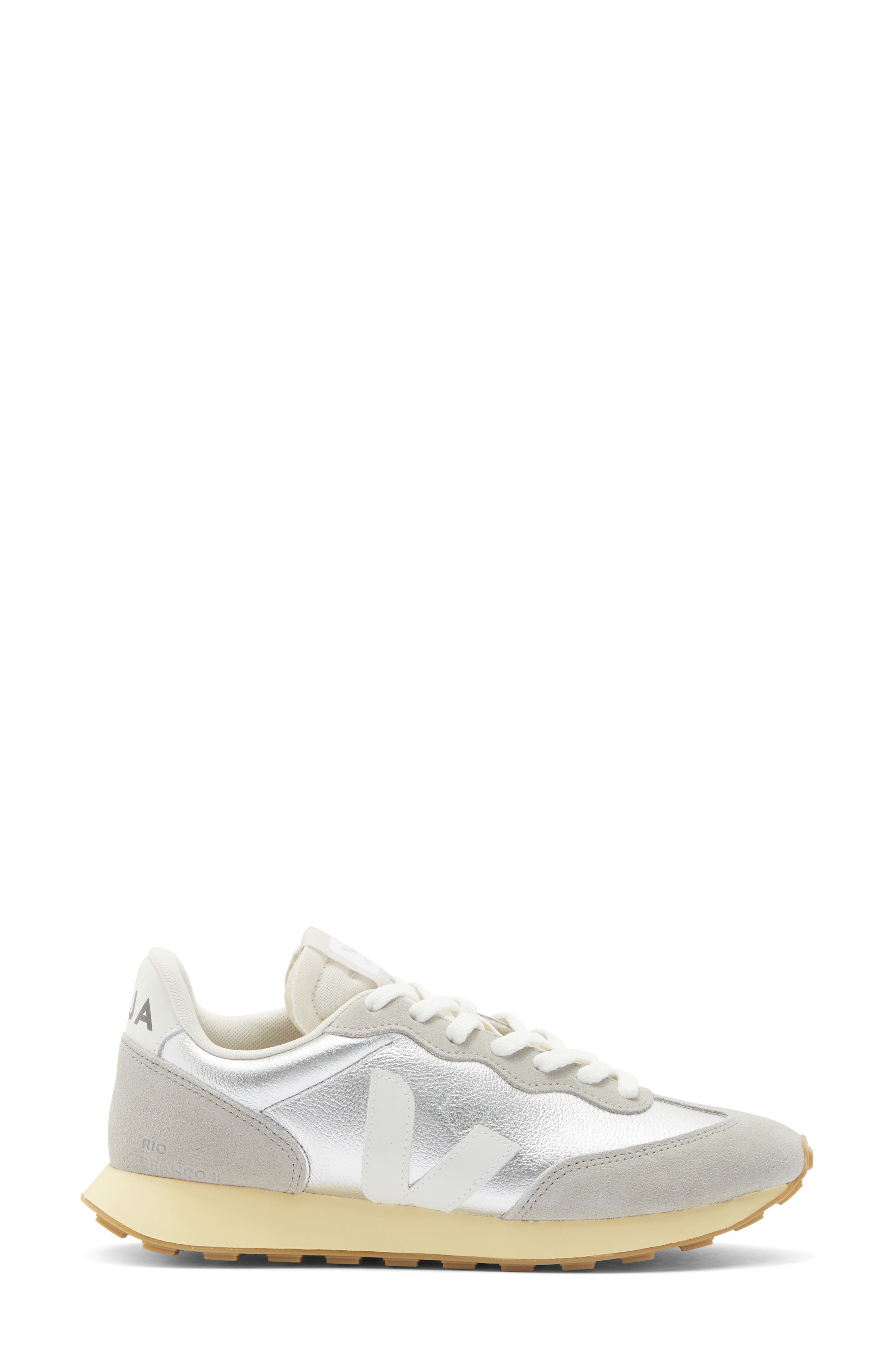 Rio Branco II Alveomesh Sneaker, Alternate, color, SILVER OXFORD-GREY WHITE