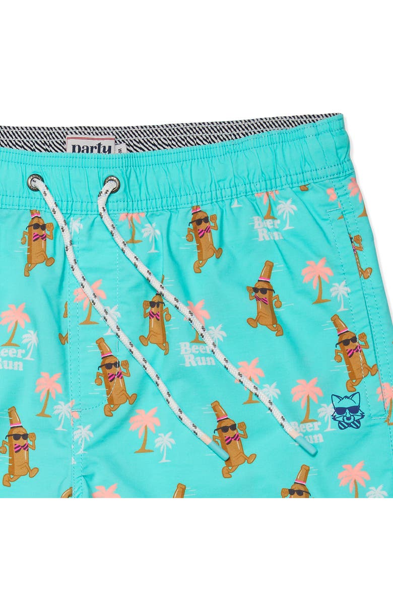 Party Pants Beer Run Swim Shorts, Alternate, color, 