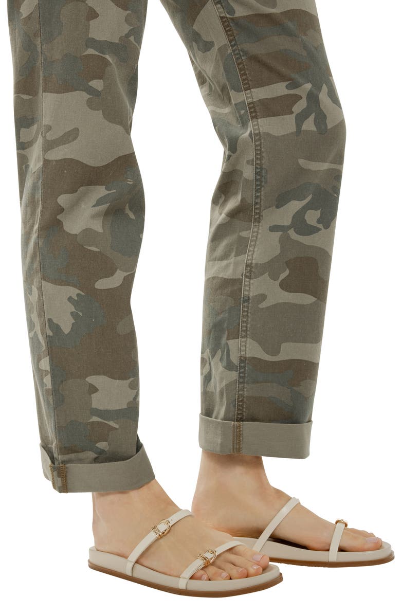 Silver Jeans Co. Chelsea Camo Print Boyfriend Jeans, Alternate, color, 