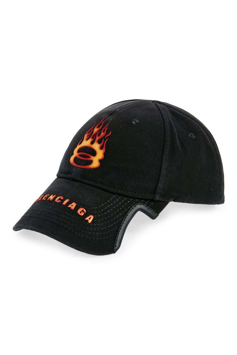 Burning Unity Logo Cotton Drill Baseball Cap (Men) | Nordstrom