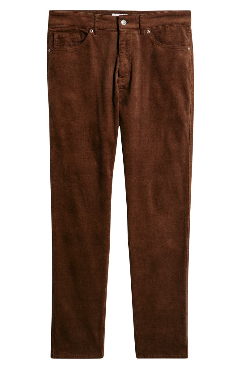 Peter Millar Superior Soft Corduroy 5-Pocket Pants, Alternate, color, French Press