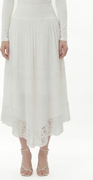 Love By Design Viola Lace Trim Skirt