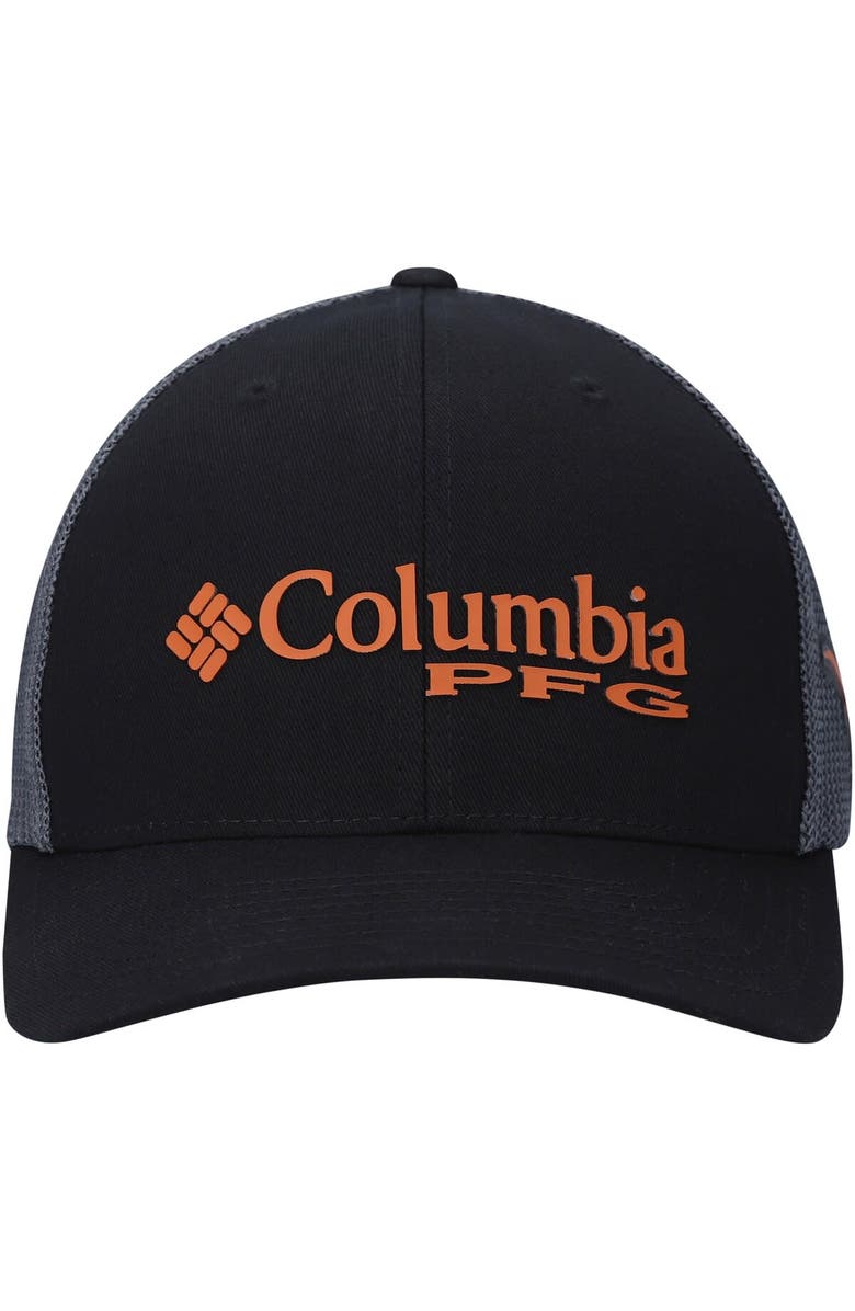 Columbia Men's Columbia Black/Gray Texas Longhorns Collegiate Snapback Hat, Alternate, color, Black