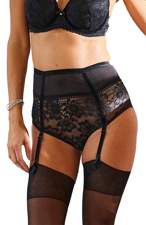 Lace High Waisted Bikini Brief