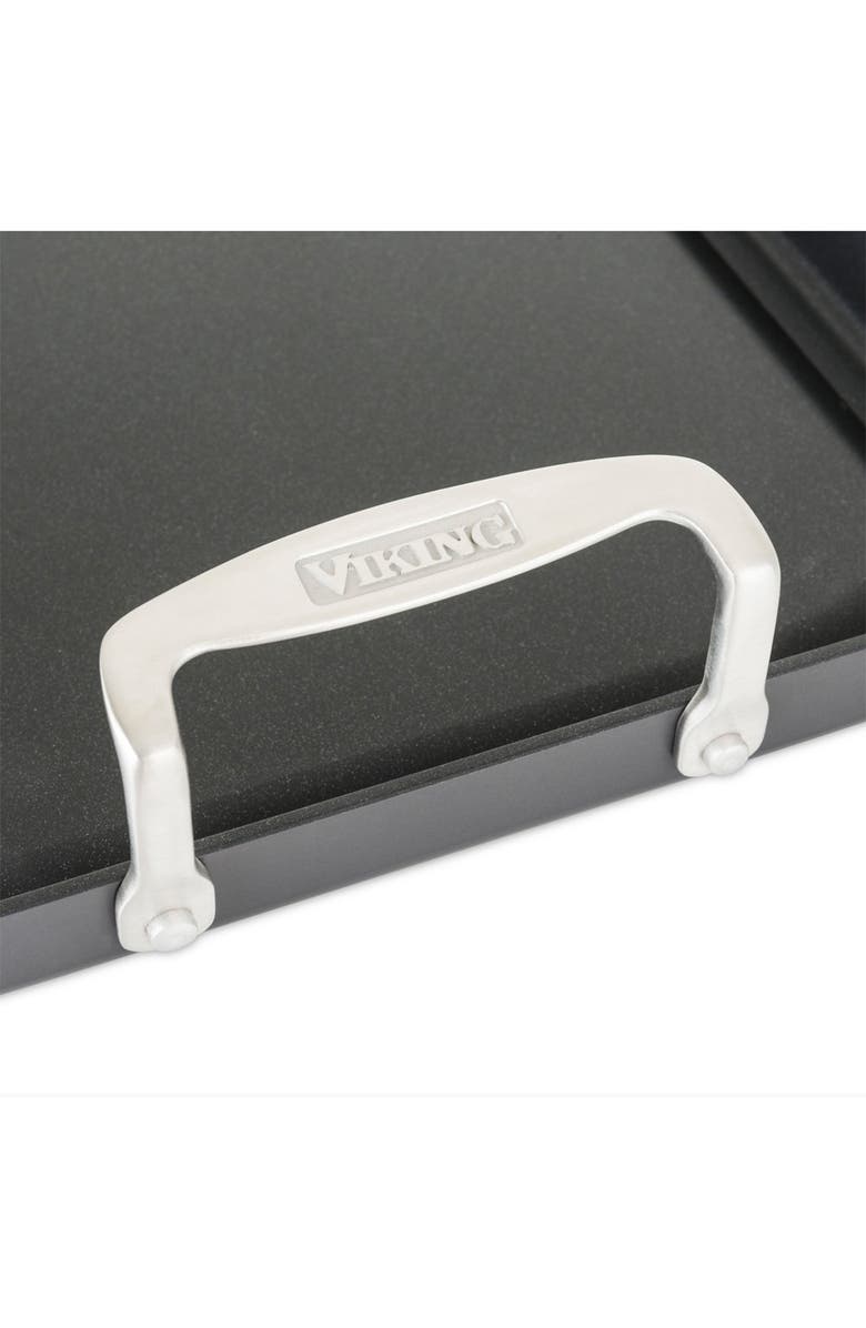 Viking Hard Anodized Nonstick Griddle, Alternate, color, Black