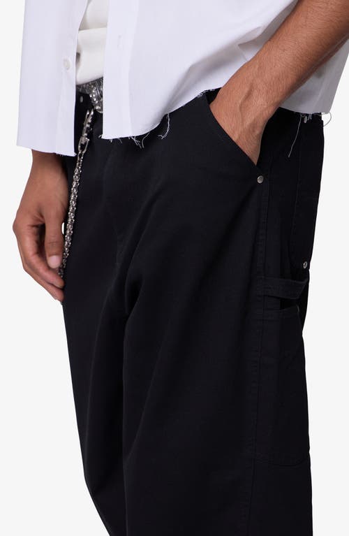Mnml Ultra Baggy Chinos In Black
