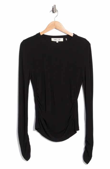 Ruched Long Sleeve Top