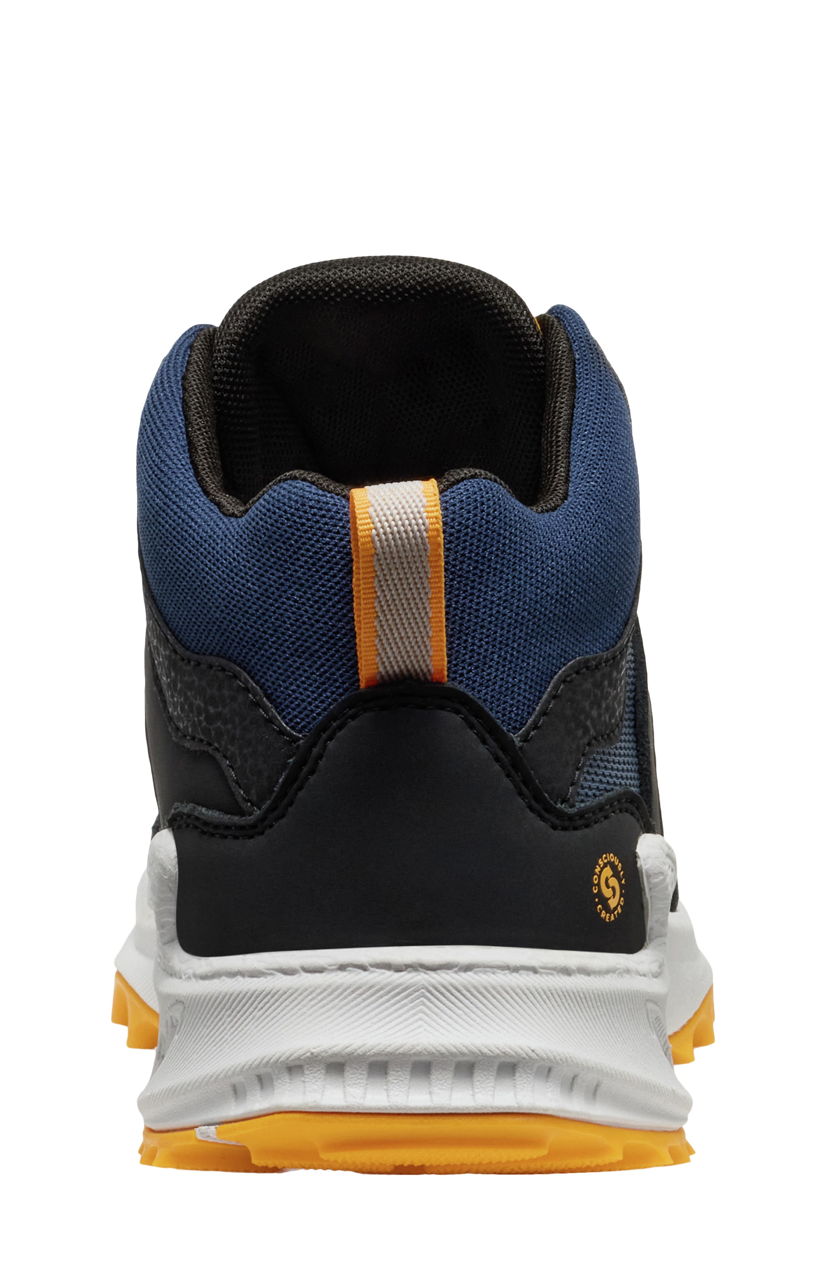 KEEN Kids' Zionic Waterproof Hiking Boot, Alternate, color, Naval Academy/ Bright Marigold