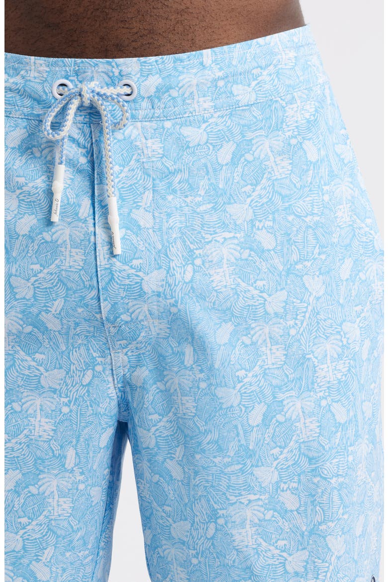 Swingin' Swim Trunks, Alternate, color, MALIBLU