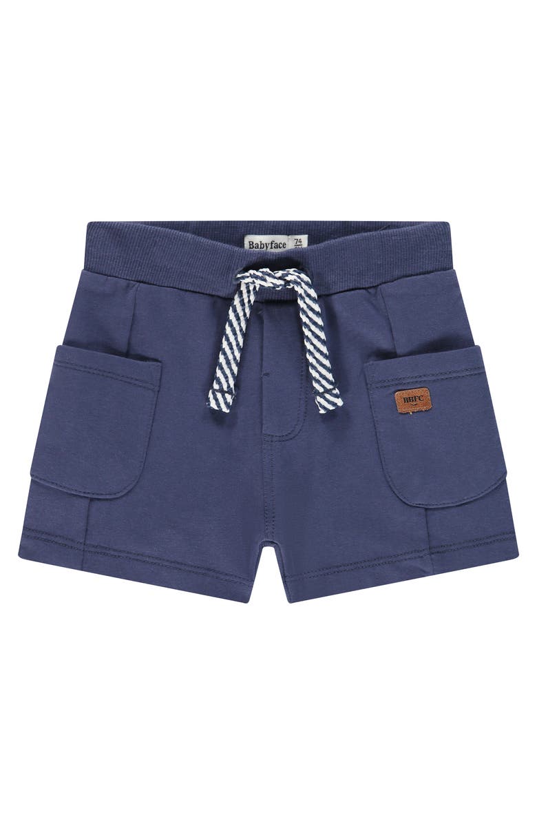 BABYFACE Pull On Seamed Sweatshort, Main, color, Indigo