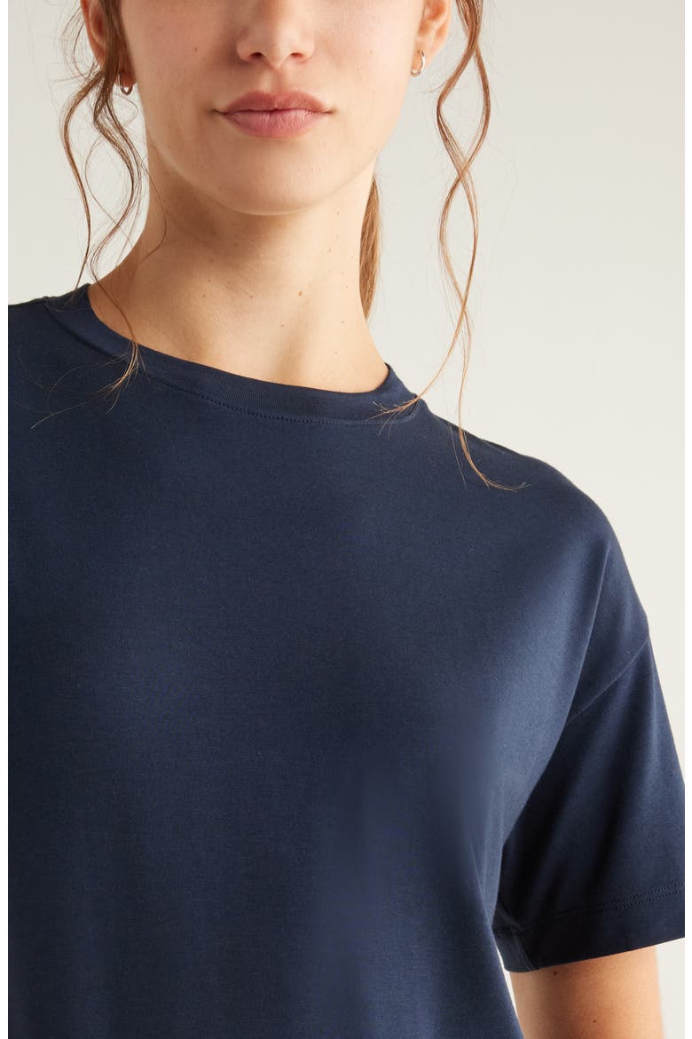 New Take Crewneck T-Shirt, Alternate, color, NAVY SAPPHIRE
