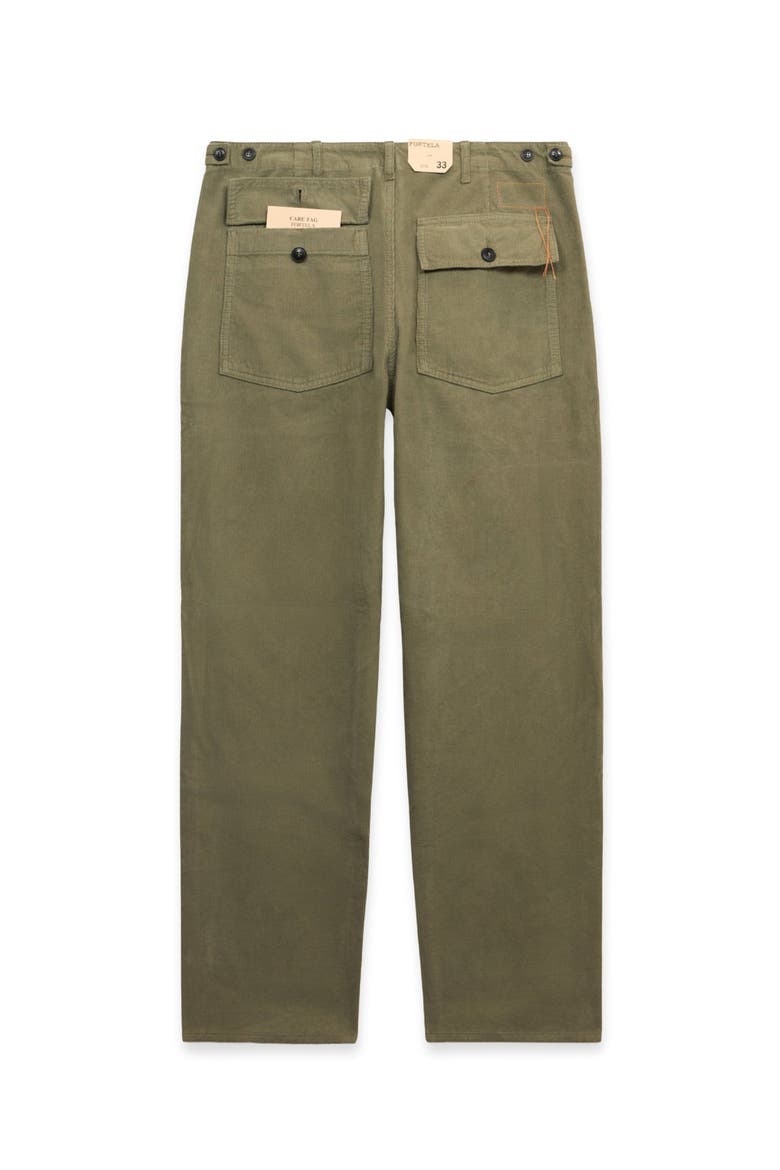 Newfatigue Corduroy Fatigue Trousers, Alternate, color, OLIVE