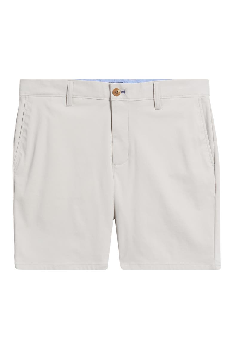 Jupiters Stretch Cotton Blend Chino Shorts, Alternate, color, SEAL