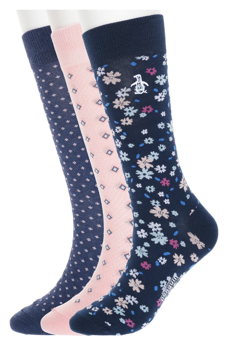 Original Penguin Doherty 3-Pack Assorted Crew Socks | Nordstromrack