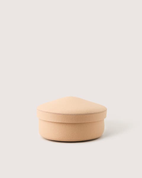 Merino Wool Medium Bin w/ Lid