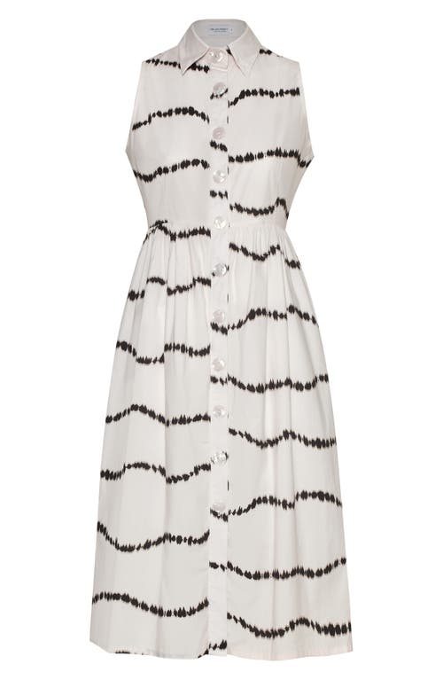 The Lulo Project Pier Sleeveless Midi Shirtdress