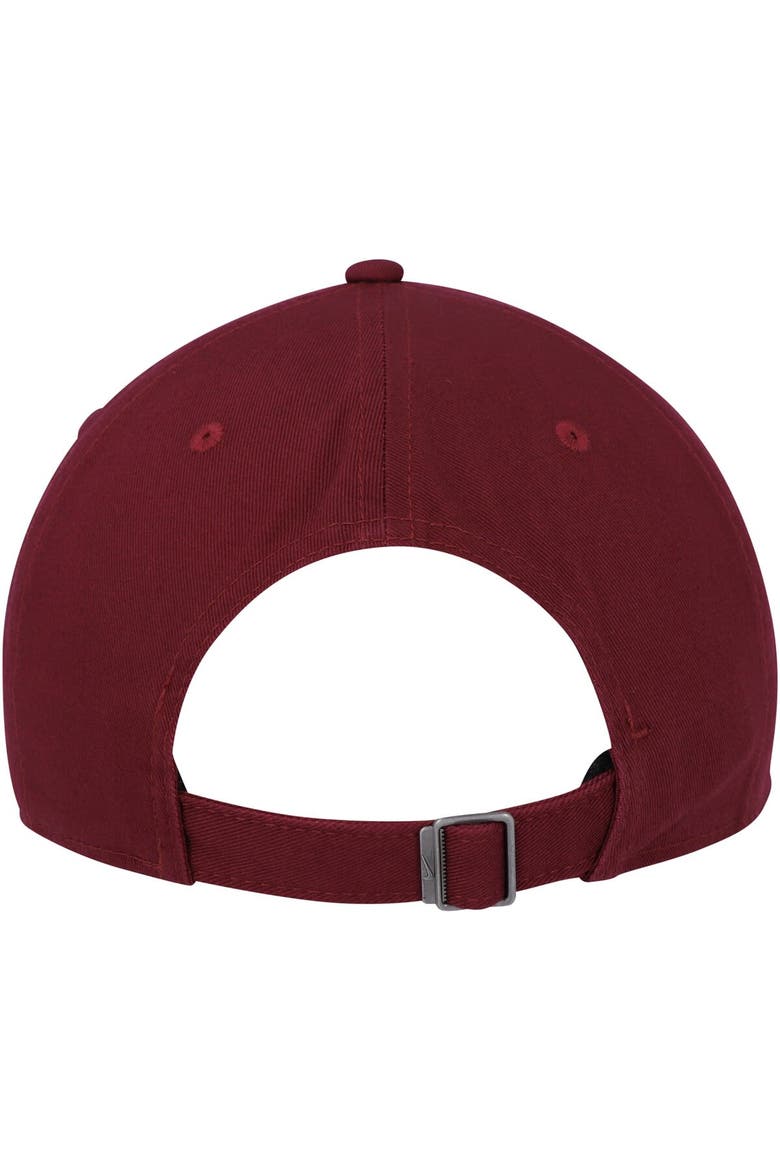 Unisex Nike Maroon Virginia Tech Hokies Heritage86 Logo Performance Adjustable Hat, Alternate, color, Maroon