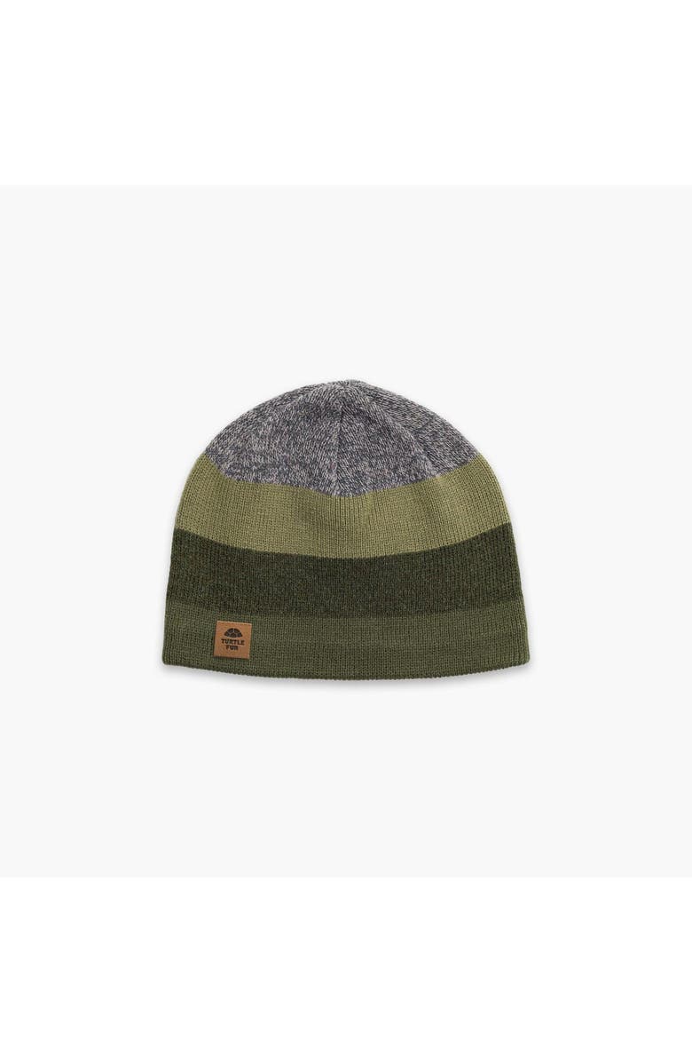 Turtle Fur BTV Wool Beanie, Main, color, Dark Green