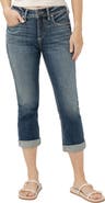 Silver Jeans Co. Suki Americana Curvy Mid Rise Capri Jeans
