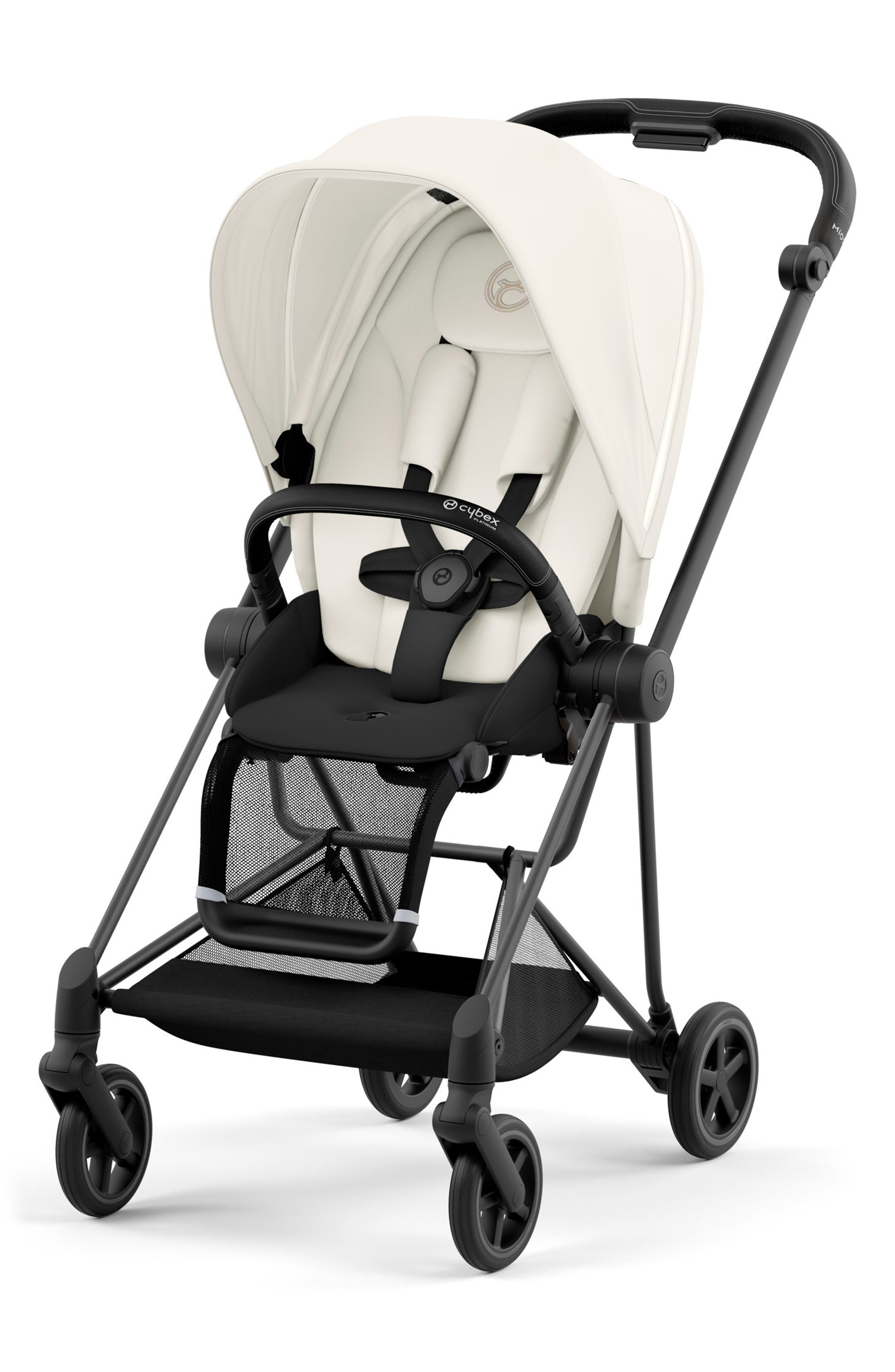 CYBEX Mios 3 Compact Lightweight Stroller in Off White 