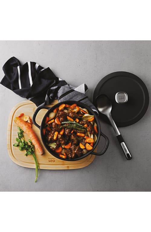 Berghoff Leo Graphite Enameled Cast Iron Stockpot In Black