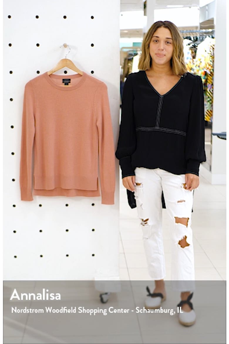 Crewneck Cashmere Sweater video