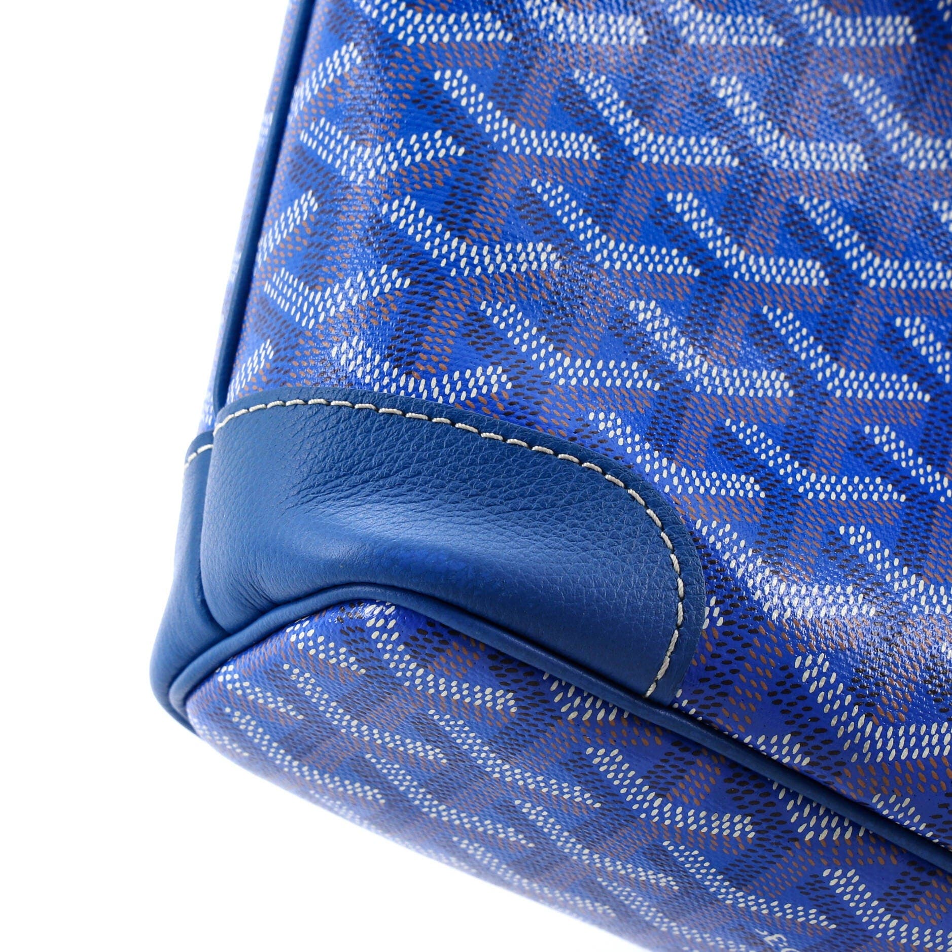 Pre-Owned Goyard Beluga Bag Coated Canvas Mini, Alternate, color, Blue