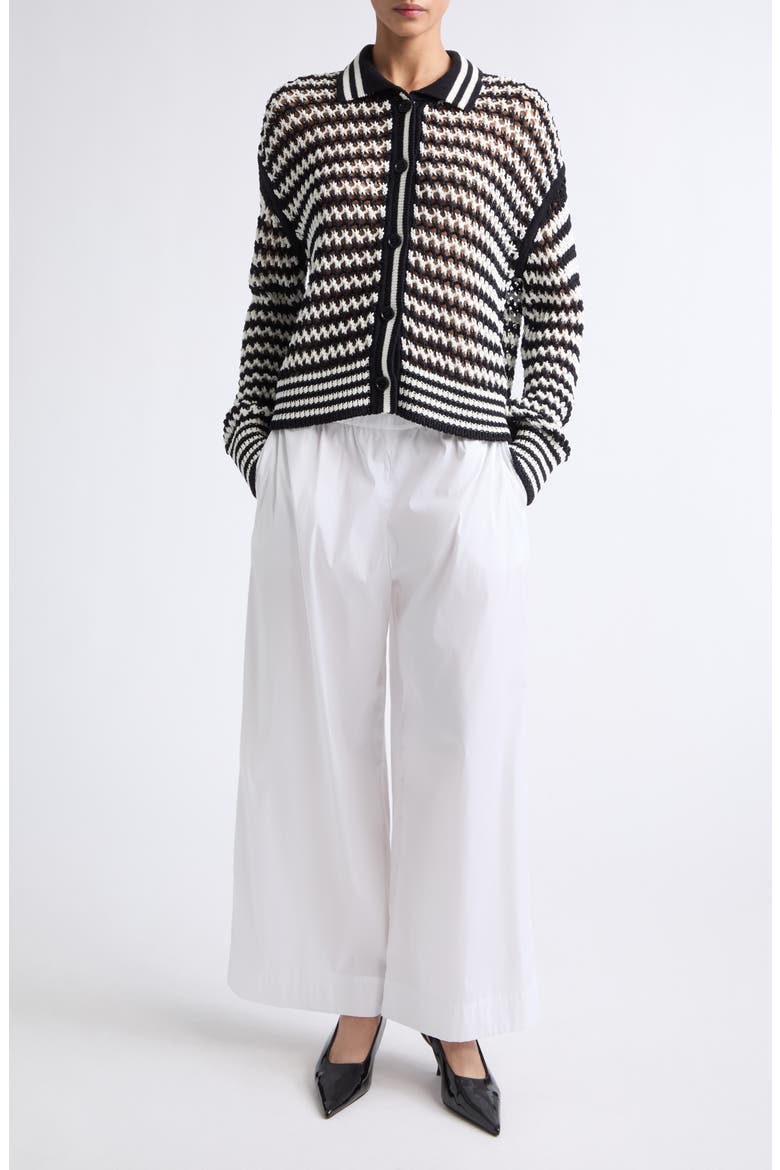 Beachwear Wide Leg Pull-On Pants, Alternate, color, OPTICAL WHITE