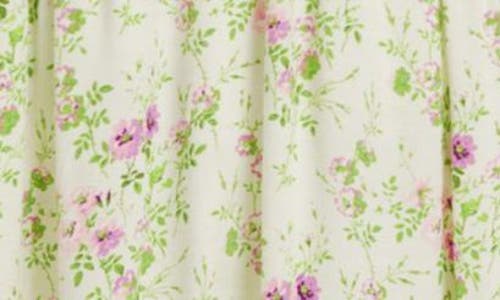 & Other Stories Floral Flutter Sleeve Dress In Multi