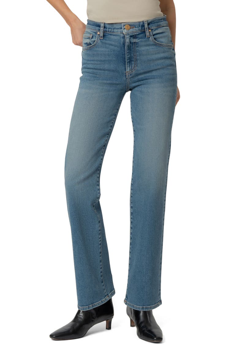 Avery High Waist Straight Leg Jeans, Main, color, CAST