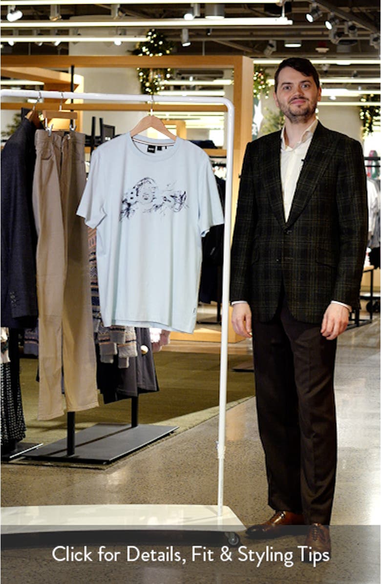 Thompson Embossed Logo Graphic T-Shirt, sales video thumbnail