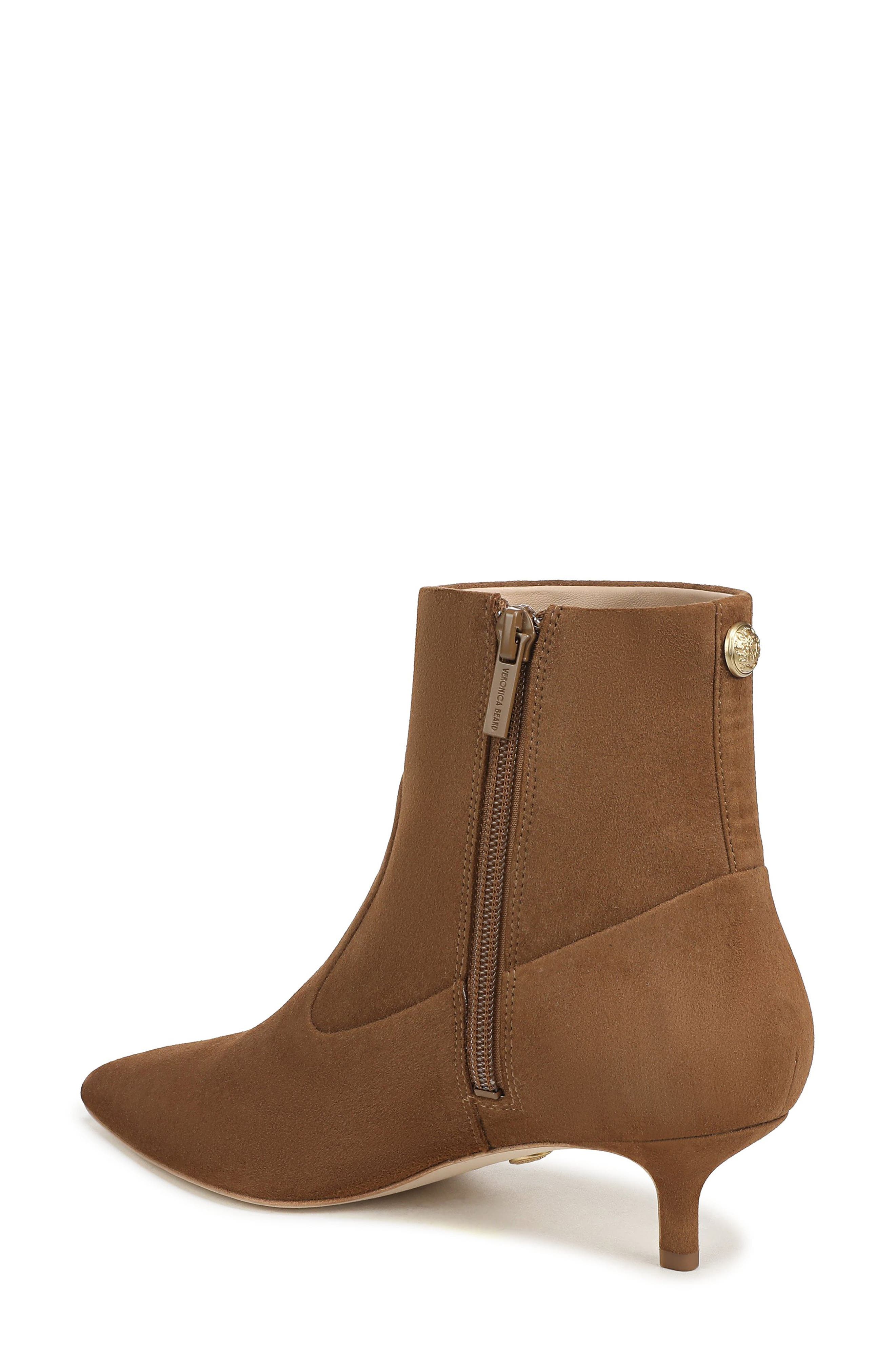 Laidie Kitten Heel Bootie, Alternate, color, CHESTNUT
