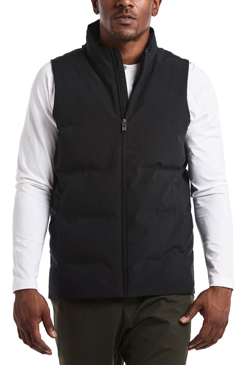 Better Than Down Water Repellent Vest, Main, color, BLACK